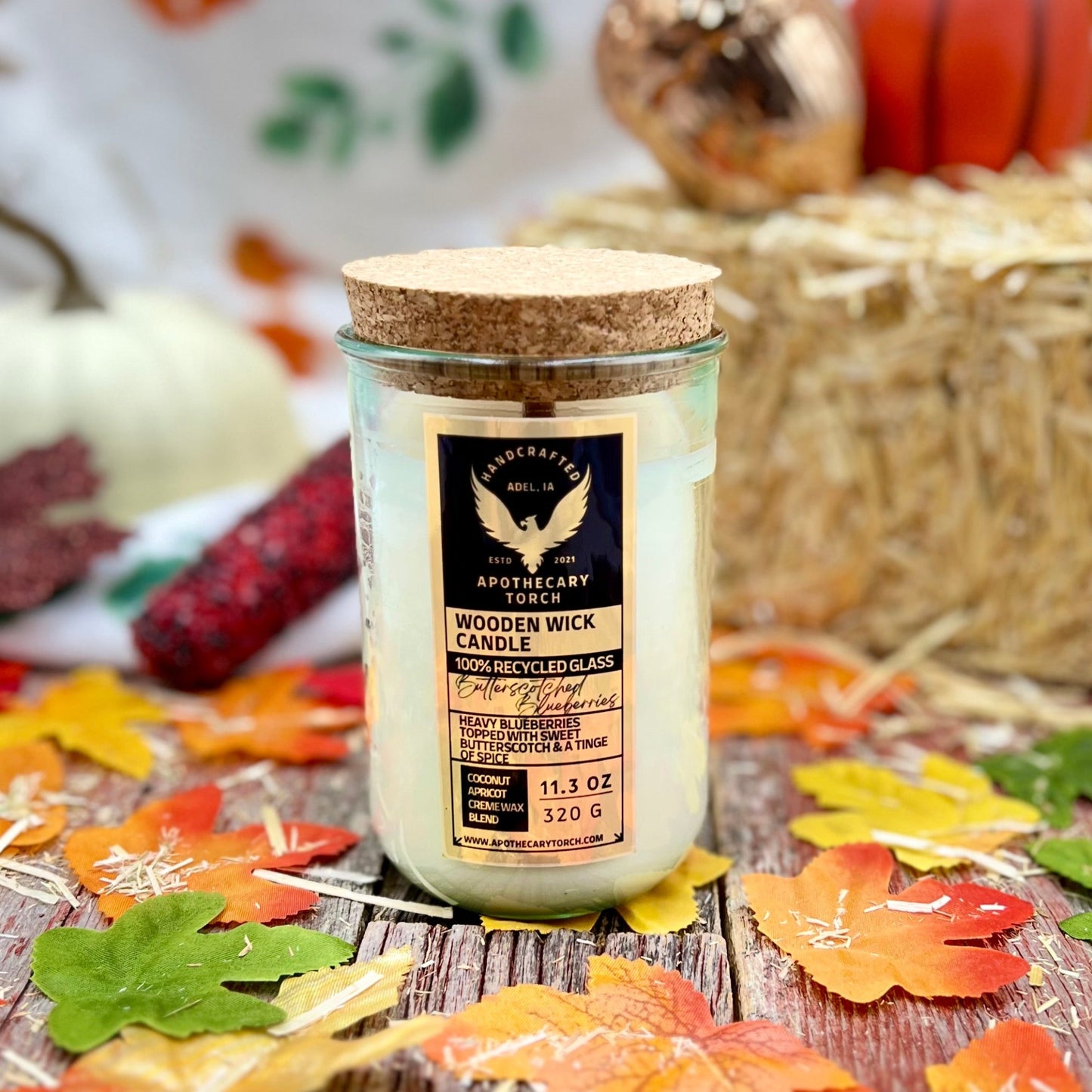 Fall Candle | Butterscotched Blueberries | 11.3 oz