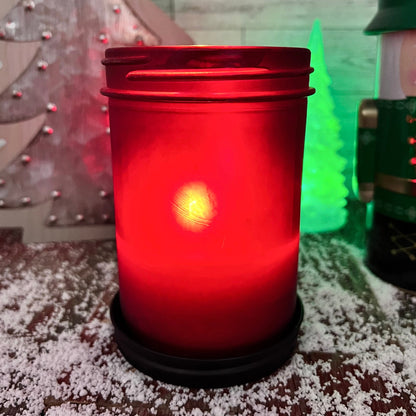 Winter Frosted Candle | Wood Smoked Cranberry | 14.6 oz