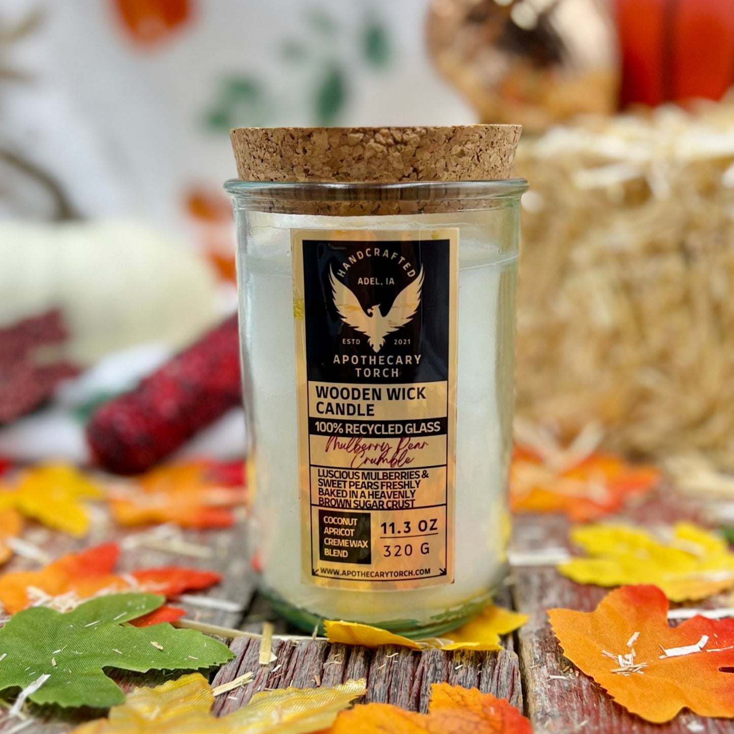 Fall Candle | Mulberry Pear Crumble | 11.3 oz