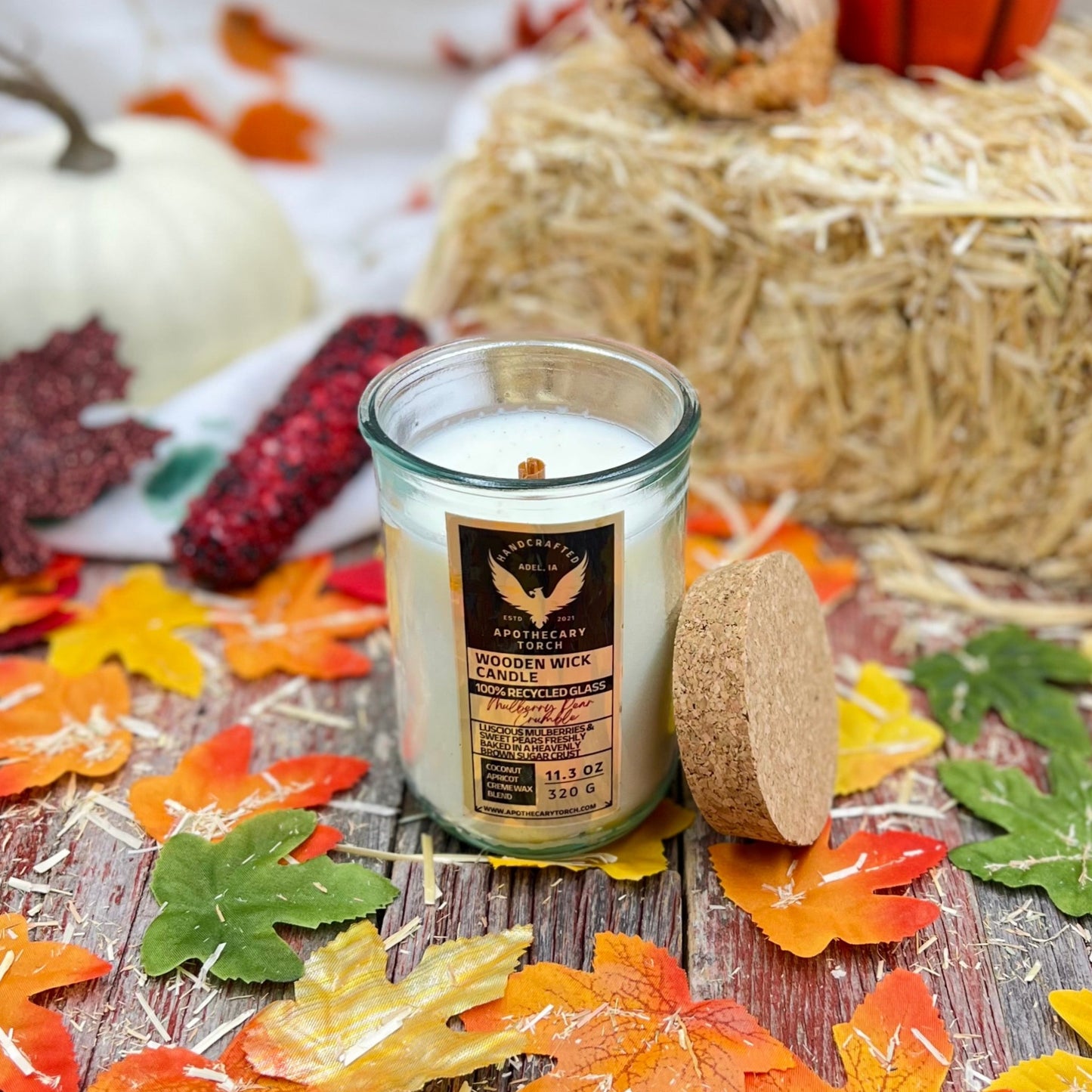 Fall Candle | Mulberry Pear Crumble | 11.3 oz