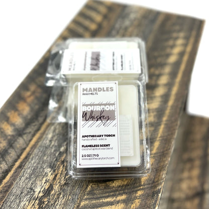 Mandles Wax Melts | Bourbon Whiskey 2.5 oz