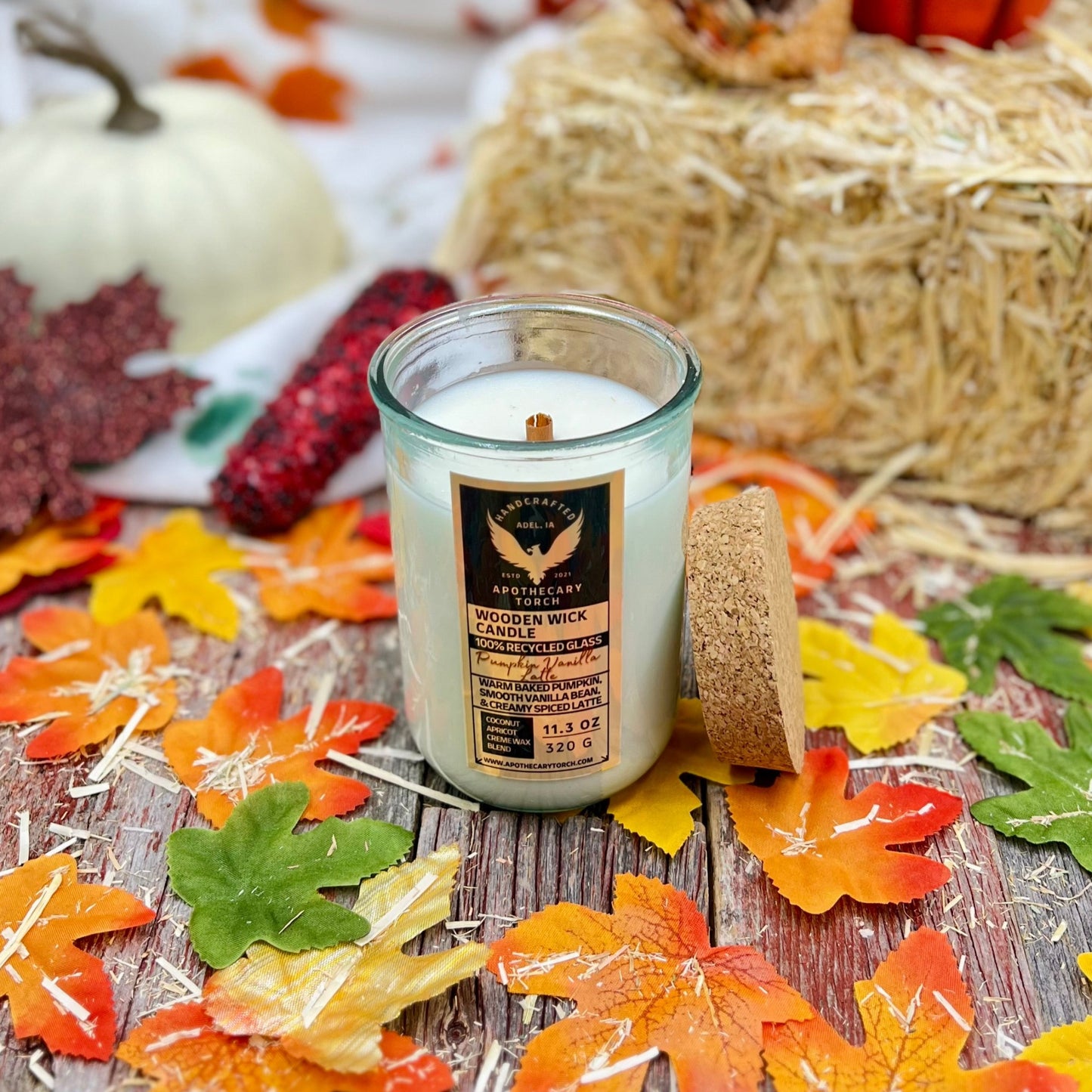 Fall Candle | Pumpkin Vanilla Latte | 11.3 oz