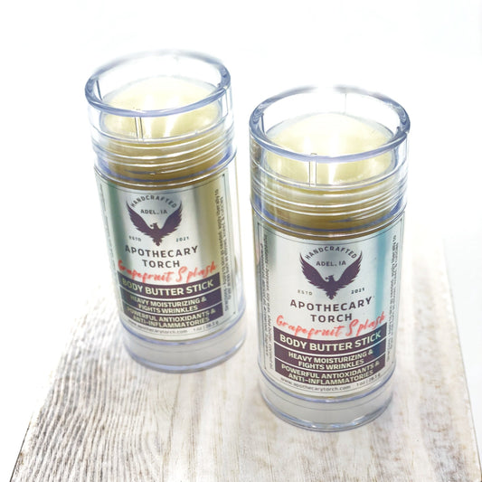 Body Butter Stick | Grapefruit Splash | Heavy Moisturizing - made with Shea Butter | 1 oz.