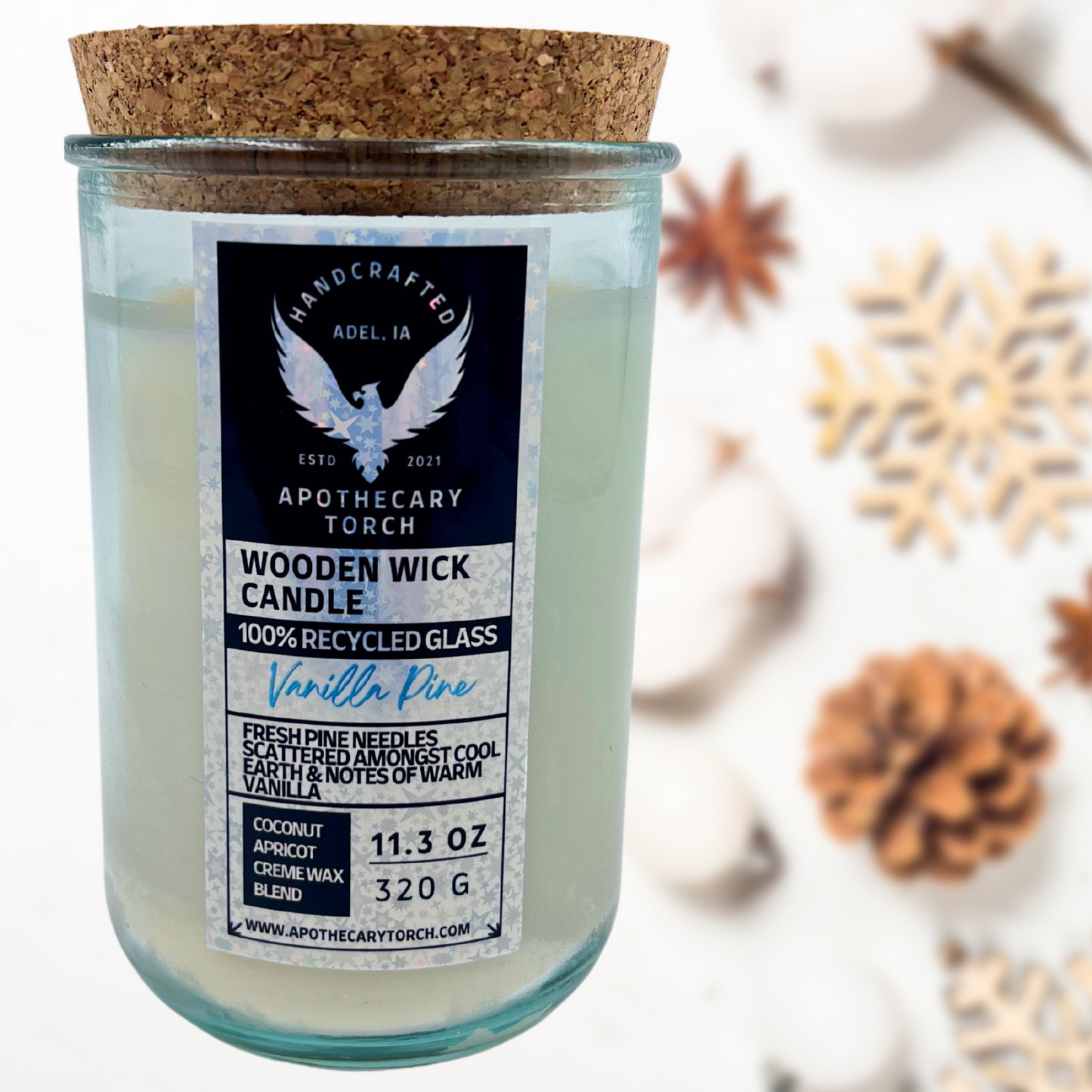 Winter Candle | Vanilla Pine | 11.3 oz