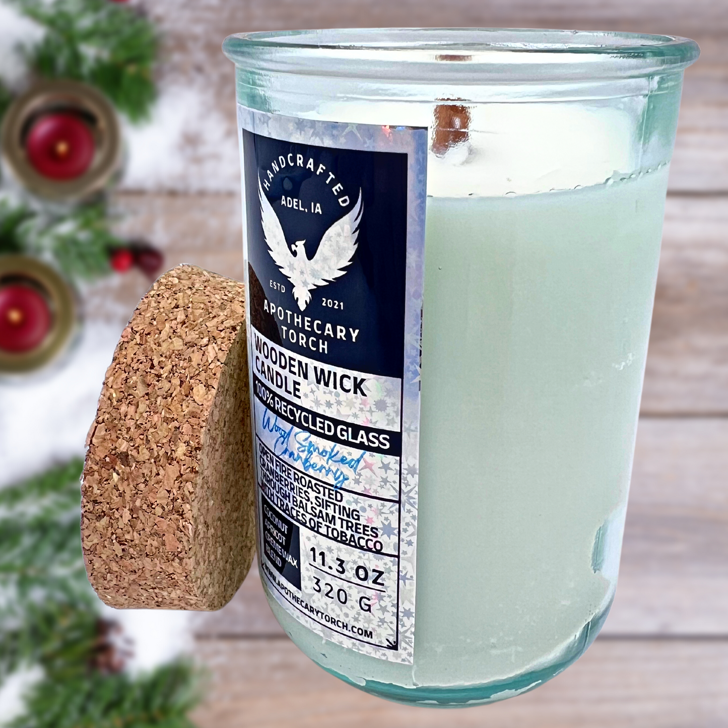 Winter Candle | Wood Smoked Cranberry | 11.3 oz